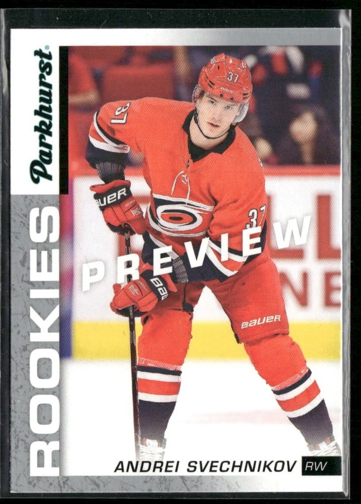 2018-19 Upper Deck Andrei Svechnikov Parkhurst Rookies Previews #PR-9 Hurricanes