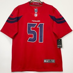Will/#51/Anderson/Jr/Texans/Stitched/Jersey/Red/S/M/L/XL/2XL/3XL/4XL