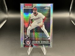 2026 Topps Chrome Warming Bernabel Prism Refractor #247 Nationals