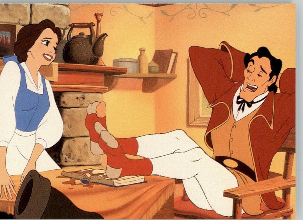 Gaston Pops the Question – 1992 Pro Set Beauty and the Beast – #17 – Non_sport