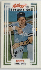 1983 Kellogg&rsquo;s 3-D Super Stars Complete 60 Card Set Ryan Rose Brett Original Box