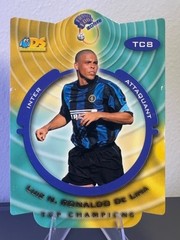 Ronaldo Nazario 1999-00 DS France Foot Top Champions TC8 Inter Milan Die Cut R9