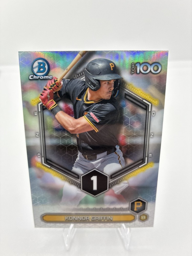 Topps Bowman Scouts Top 100 Chrome Konnor Griffin Pittsburgh Pirates #BTP-1