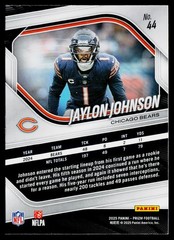 2025 Panini Prizm Football JAYLON JOHNSON #44 EX