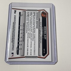 2026 Bowman Chrome Wehiwa Aloy 1st Bowman Neon Green Mojo Refractor /399 #BCP135