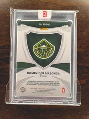 2025 Panini Crown Royale WNBA Dominique Malonga Silhouette AUTO /25