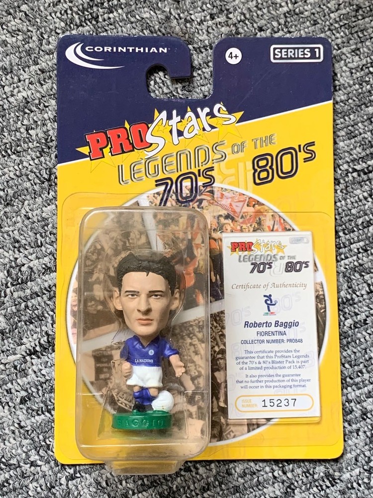 Various Corinthian Prostars Vintage Legends Football Soccer Figurine Blister