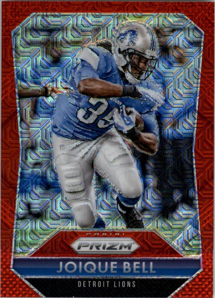 2015 Panini Prizm Prizms Red Power #35 Joique Bell /99 FB