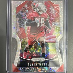 Panini 2019 Prizm Devin White Rookie Rookies Prizm Disco #312 Buccaneers