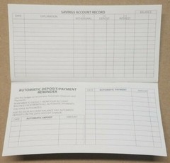 Checkbook Transaction Registers 2022 2023 2024 Bank Deposit Debit Book Record