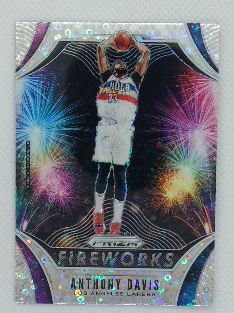 2018-19 Panini Fireworks Fast Break Prizm Anthony Davis #20, New Orleans
