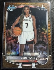 2025 Bowman Kelis Fisher #BCP-89 Chrome Reptilian Refractor 1st Prospect