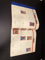 1972 Sunoco NFL Action Album – Partially Filled (210) Different Stickers