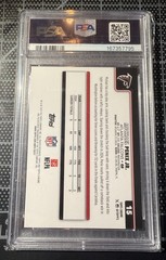 2025 Topps Chrome Sapphire Red Refractor /5 COLOR MATCH Atlanta Falcons