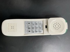 Vintage New York Jets NFL Helmet Phone Telephone On Wood Base Riddell – UNTESTED