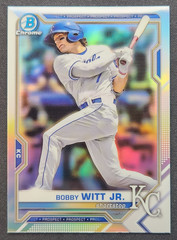 Bobby Witt Jr. 2021 Bowman Draft Chrome Prospect Refractor #BDC-47
