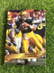 1993 Wild Card Football Elvis Grbac #7 Michigan F30