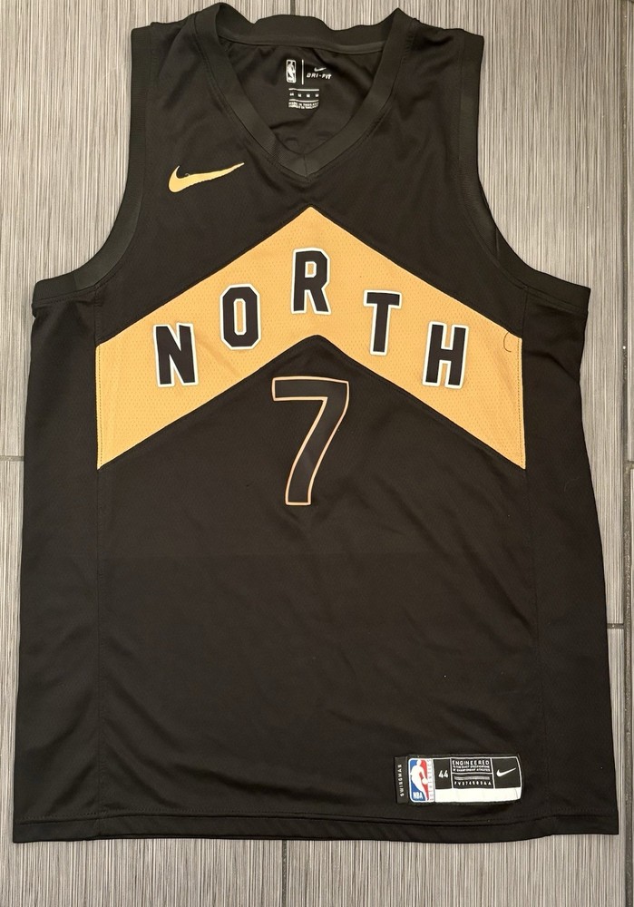 Toronto Raptors « City Edition » Swingman jersey #7 Kyle Lowry Men’s Medium (44)