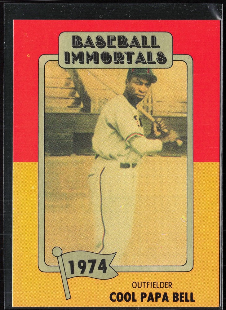1980-87 SSPC HOF #141 Cool Papa Bell