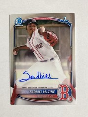 2025 Bowman Chrome – Prospect Autographs Sadbiel Delzine CPA-SD