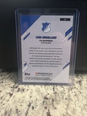 2025/26 Topps Chrome Bundesliga Sapphire Leon Avdullahu RC Black /10