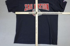 Champion Zag Nation Shirt Mens Large Blue Basketball Gonzaga Bulldogs