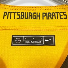 Pirates, 2023 City Connect, Baseball Jersey, Blank, Stitched, Yellow, S-3XL