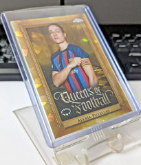 Alexia Putellas Queens of Football Gold /50 2022-23 Topps Chrome UWCL 🔥