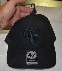 &rsquo;47 Los Angeles Rams Clean Up Navy Adjustable Strap Hat Dad Cap