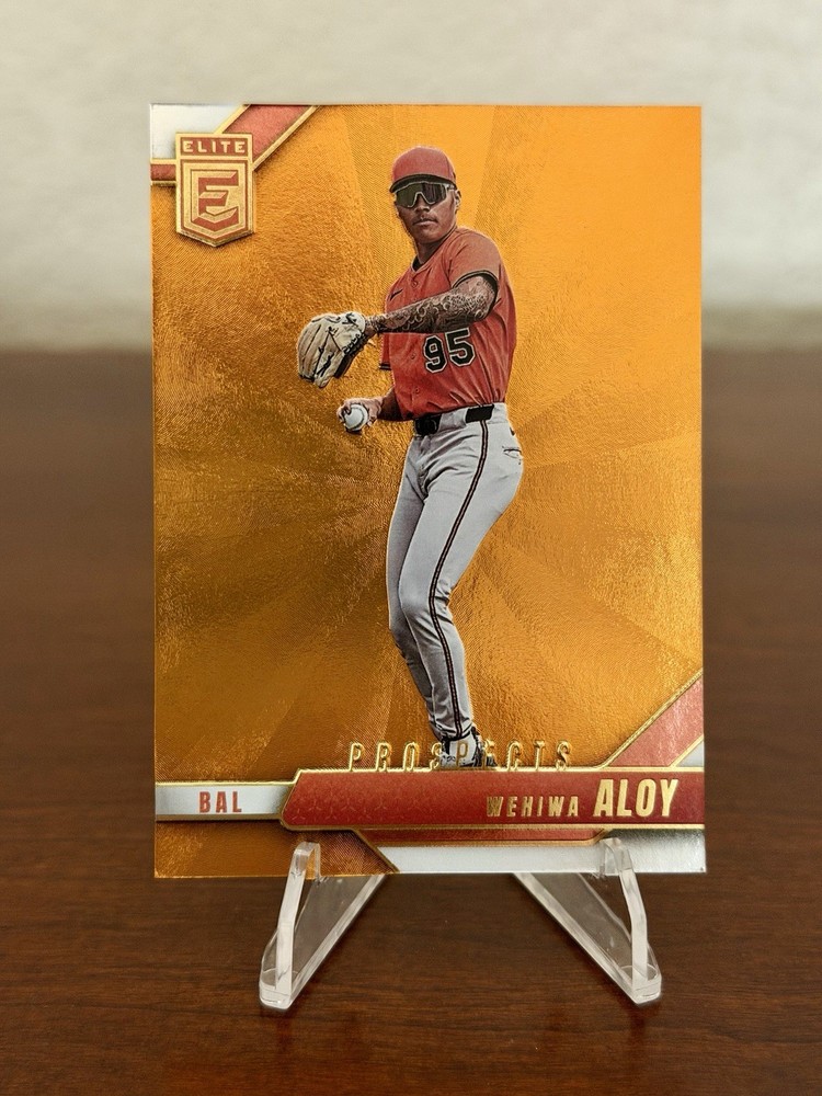 2026 Donruss Elite Wehiwa Aloy Orange Explosion Parallel COLOR MATCH #129