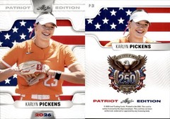 2026 LEAF 250TH ANNIVERSARY PATRIOT EDITION KARLYN PICKENS P-31 SOFTBALL