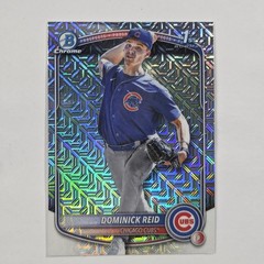2025 Bowman Draft – Chrome Dominick Reid #BDC-53 Mojo Refractor (RC)