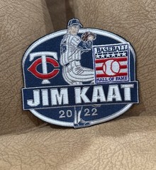 Jim Kaat HOF 2022 Minnesota Twins 284 Wins Sew On Iron On Patch Jersey Logo RARE