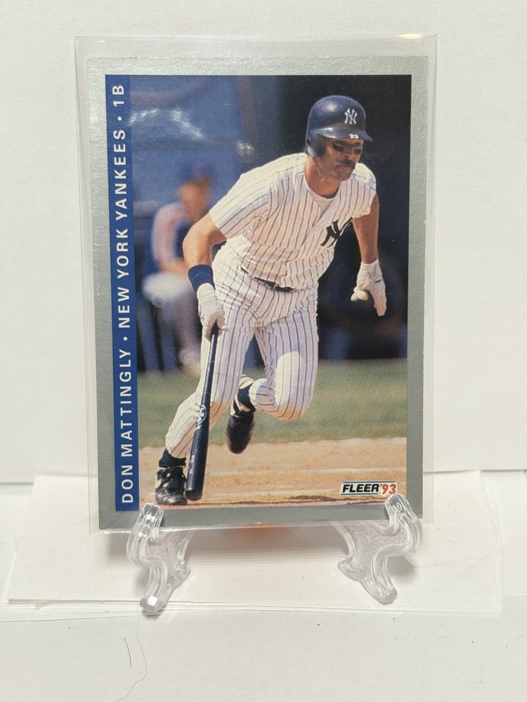 1993 Fleer Fruit of the Loom #43 Don Mattingly