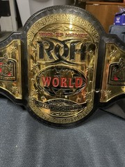 Ring Of Honor TV championship Belt. (old Version)