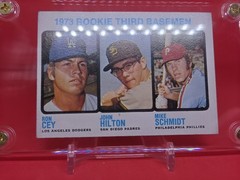Topps 1973 Rookie Third Basemen #615 Ron Cey, Hilton, Mike Schmidt Beauty! ⚾️🔥