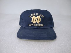 Notre Dame Snapback Hats lot of 6 varied Vintage