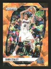 Dawn Staley 2024 Panini Prizm WNBA #106 Ice Orange Prizms Charlotte Sting