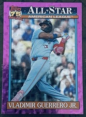 2026 Topps Series 2 1991 All-Star PINK CRACKLE FOIL Vladmir Guerrero Jr