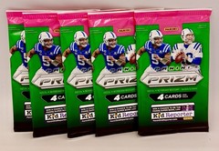 2023 Panini Prizm NFL Football Green Ice Prizm SEALED PACK Checkerboard Parallel