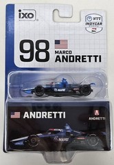 IXO Marco Andretti 98 NTT Indycar Series 1/64 Scale Diecast 2025 Mapei