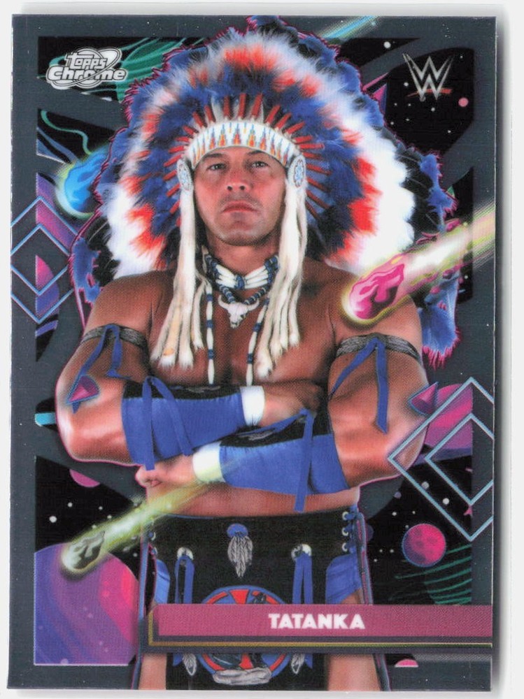 2026 Topps Chrome Cosmic #190 Tatanka