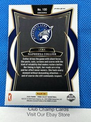 2025 #100 Napheesa Collier Panini Select WNBA Concourse Silver Party Prizm Lynx