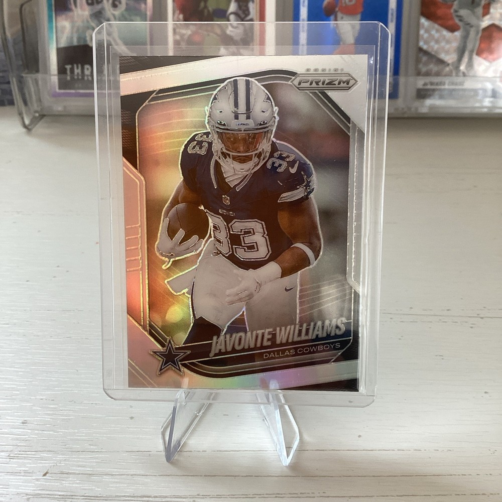2025 Panini Prizm – Javonte Williams #1 Silver Prizm