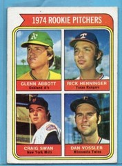 1974 Topps Baseball Card Rookies Complete Your Set U-Pick #&rsquo;s 596 -608