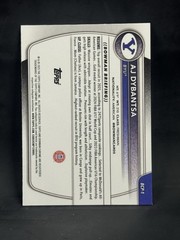 2025-26 Bowman Chrome Mojo Refractor AJ Dybantsa #BCP-1 1st Rookie RC BYU