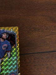 2025 Ronny Cruz 1st Bowman Chrome Gold Geometric /50 Nationals