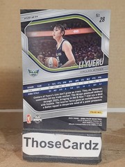2025 Panini Prizm WNBA White Seismic Prizm #28 Li Yueru