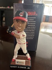 Cleveland Indians Sandy Alomar Jr Bobblehead 8/24/2019 SGA NEW In BOX