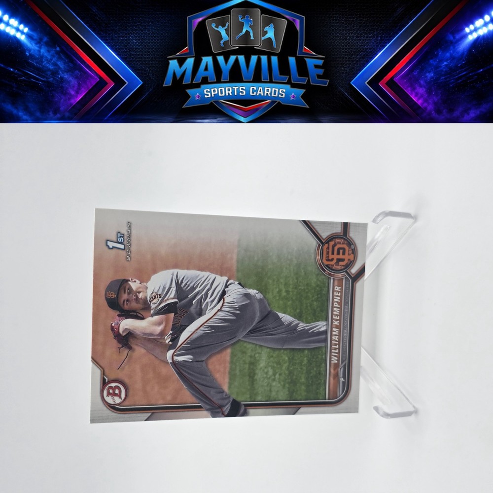 2022 Bowman Draft #BD-3 William Kempner